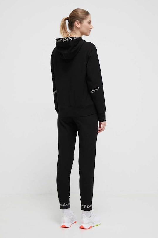 Tepláková súprava EA7 Emporio Armani 8NTV52.TJTXZ.0200 čierna AW24