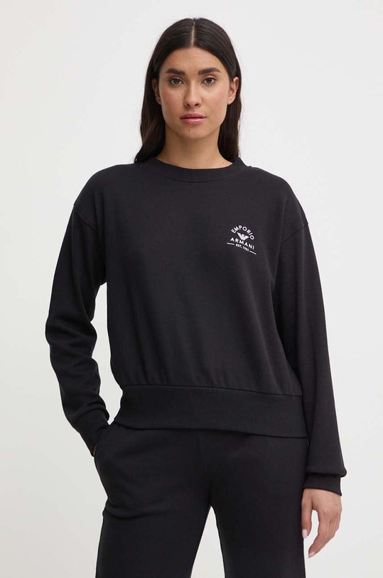 Emporio Armani Underwear dres lounge melanż czarny 164843.4R276