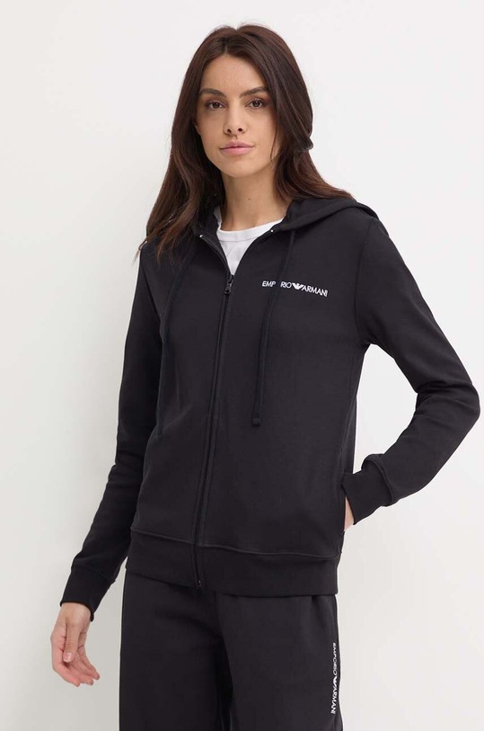 Odzież Emporio Armani Underwear dres lounge bawełniany 164851.CS290 czarny