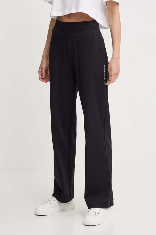 Emporio Armani Underwear dres lounge bawełniany czarny 164851.CS290