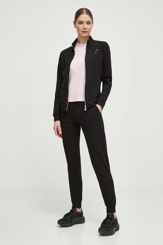 EA7 Emporio Armani dres z elastanem czarny TJTHZ.3DTV53.0228