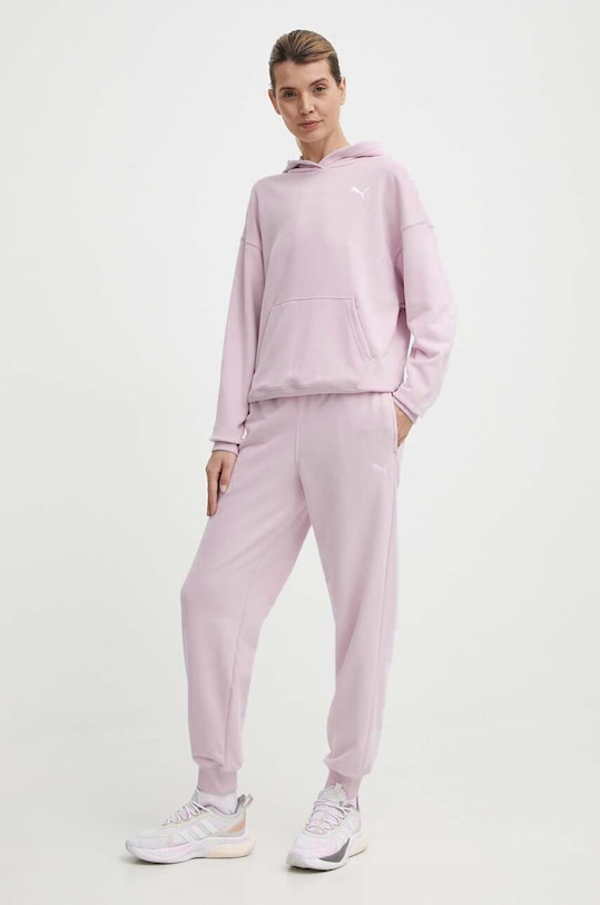 Tepláková souprava Puma pletenina růžová 679920