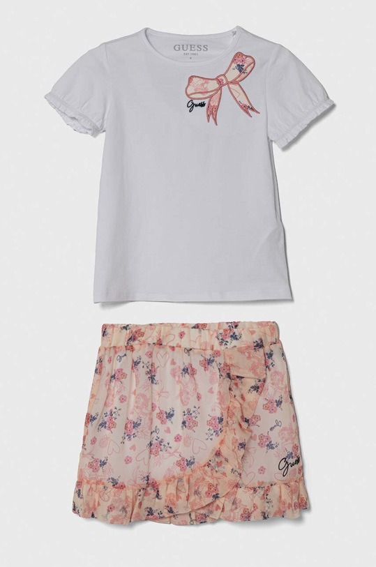 Παιδικό σετ Guess απλικέ λευκό K4RG02.K6YW0.PPYH