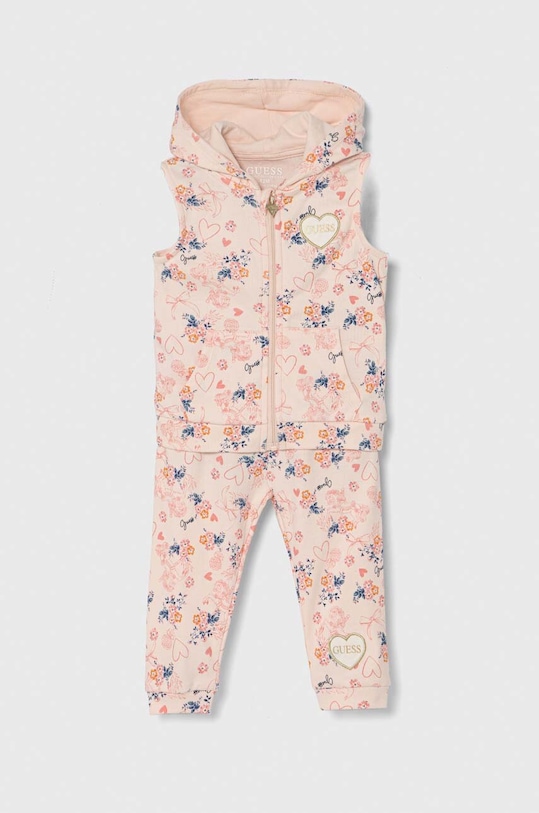 Guess komplet niemowlęcy S4RG08.KA6W4.PPYH różowy SS24