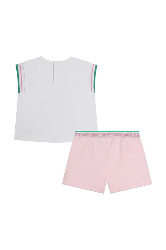 Karl Lagerfeld komplet niemowlęcy Z30122.67.81 biały SS24