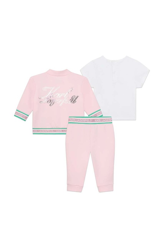 Karl Lagerfeld komplet niemowlęcy Z30129.67.81 biały SS24