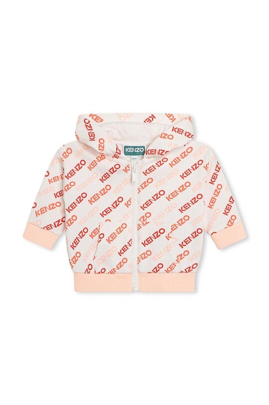 Fete Kenzo Kids trening din bumbac pentru bebelusi K60099. alb