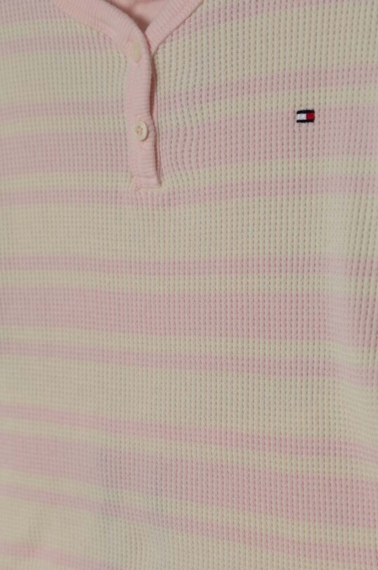 Девочка Детский хлопковый комплект Tommy Hilfiger KN0KN01780.PPYH розовый