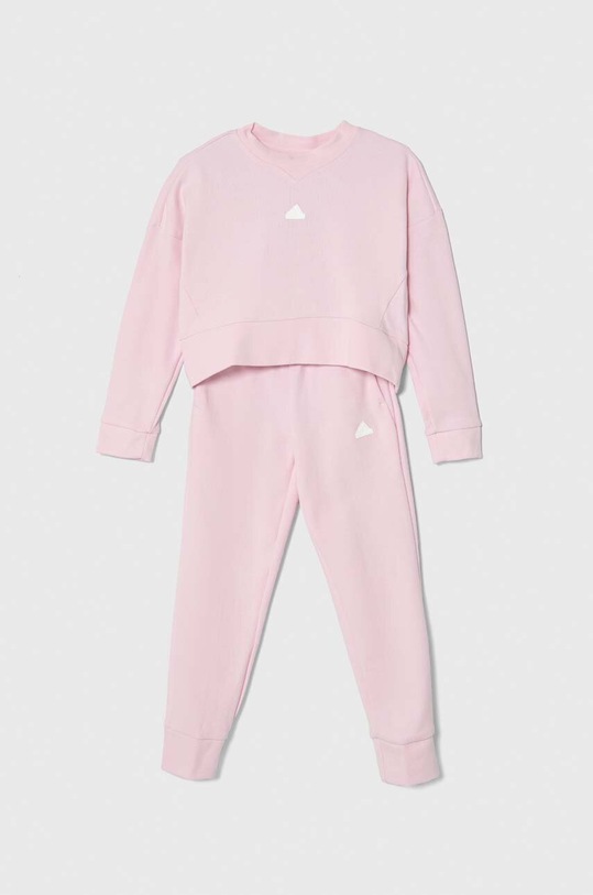 adidas trening copii tricotaj roz IS3403