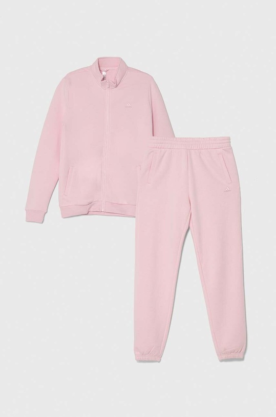 adidas trening copii tricotaj roz IS4657