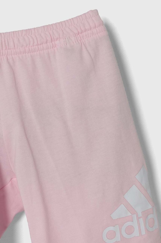 Dziewczynka adidas komplet bawełniany dziecięcy IQ4089 różowy