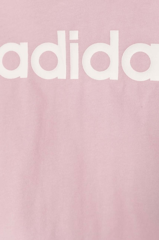 Lány adidas gyerek pamut melegítő szett IS2496 rózsaszín