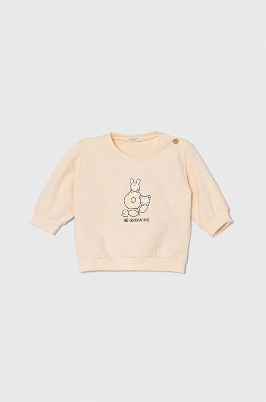 Cпортивний костюм для немовлят United Colors of Benetton 3MDUAK00F.G.W.Seasonal помаранчевий SS24