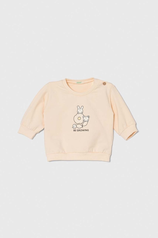 Trenirka za bebe United Colors of Benetton 3MDUAK00F.G.W.Seasonal narančasta SS24