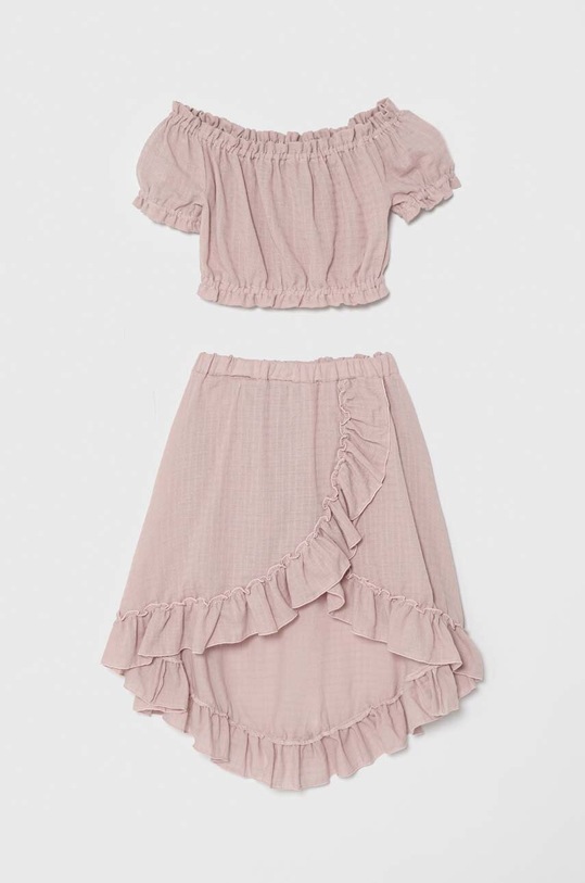 Дитячий комплект Jamiks BASIENKA.Kompl.JLG226.G рожевий SS24