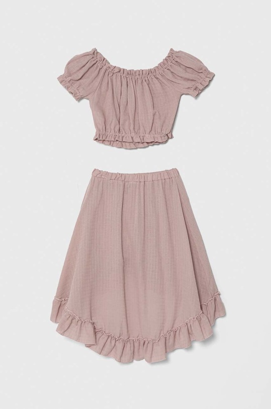 Дівчинка Дитячий комплект Jamiks BASIENKA.Kompl.JLG226.G рожевий