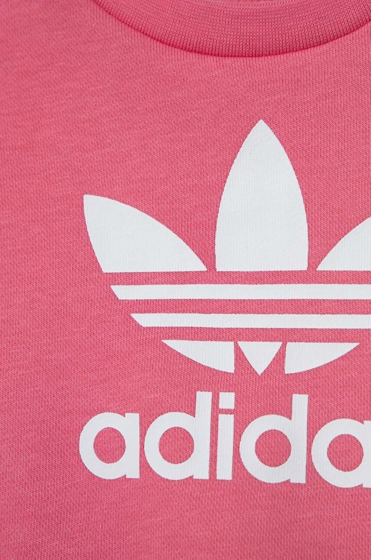 Dievča Tepláková súprava pre bábätká adidas Originals IR6816 ružová