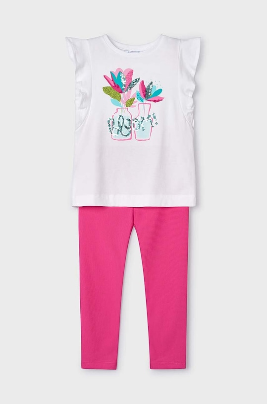 Dětská souprava Mayoral pletenina růžová 3703.6E.Mini.PPYH