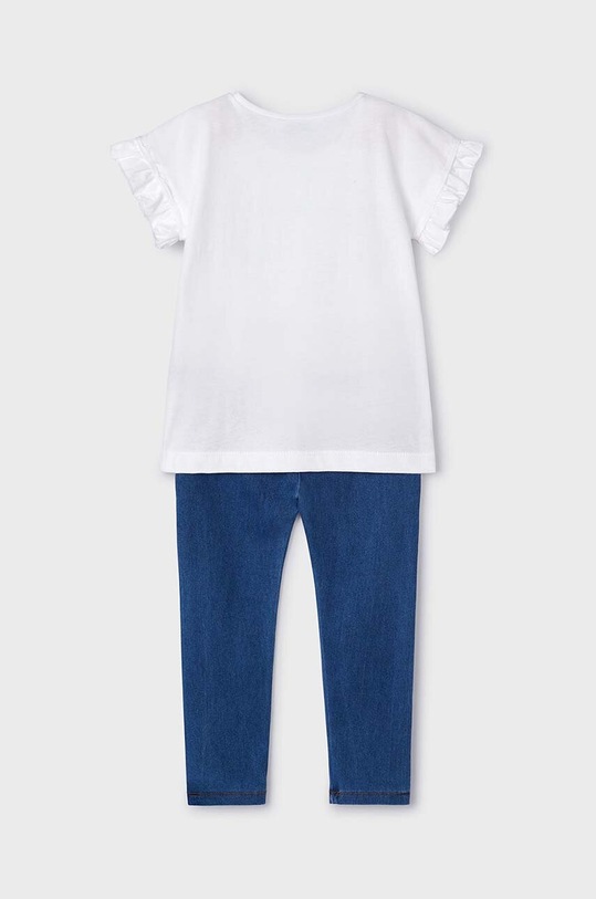 Παιδικό βαμβακερό σετ Mayoral 3706.6G.Mini.PPYH μπλε SS24