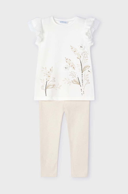 Παιδικό σετ Mayoral 3707.6H.Mini.PPYH μπεζ SS24