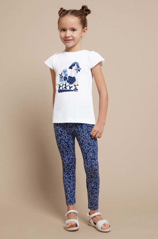 Mayoral gyerek pamut melegítő szett 3708.6H.Mini.PPYH sötétkék