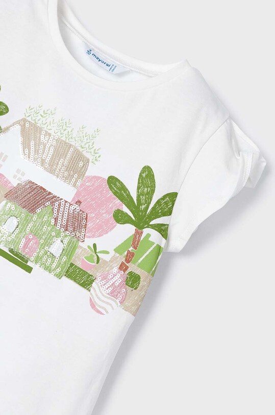 Mayoral set de bumbac pentru copii verde 3797.6F.Mini.PPYH