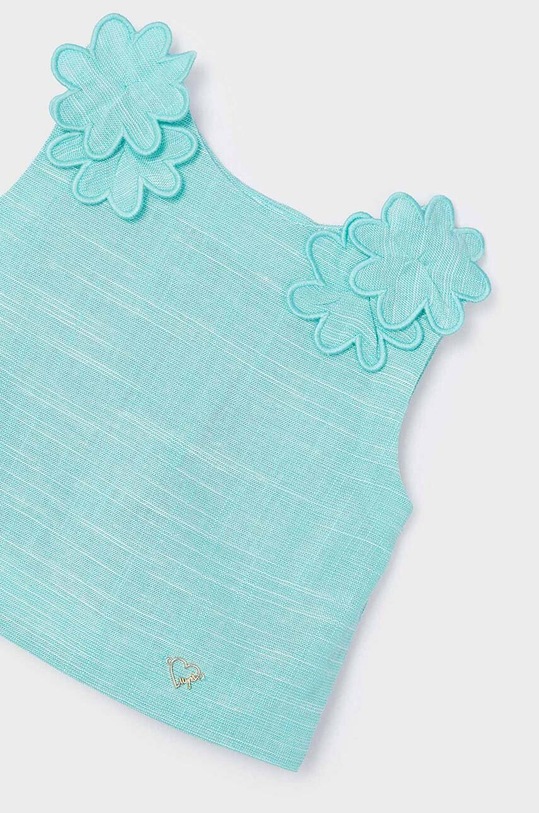 Dziewczynka Mayoral komplet dziecięcy 3952.6B.Mini.PPYH turkusowy