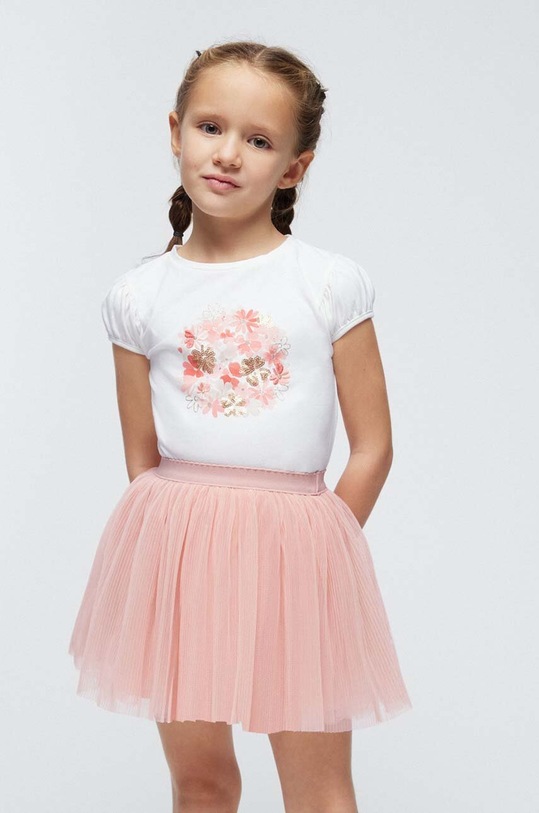 Παιδικό σετ Mayoral στάμπα μπεζ 3953.6E.Mini.PPYH