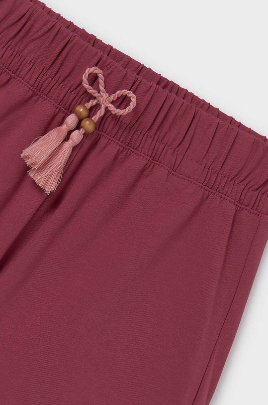 Dievča Detská bavlnená súprava Mayoral 6273.8E.Junior.PPYH burgundské