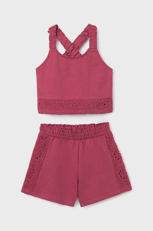 Mayoral set di lana bambino/a maglia granata 6275.8C.Junior.PPYH