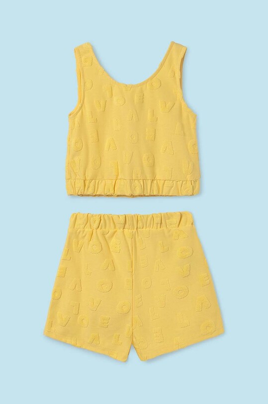 Παιδικό σετ Mayoral 6278.8F.Junior.PPYH κίτρινο SS24