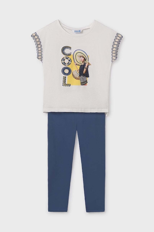 Dětská souprava Mayoral pletenina modrá 6759.8E.Junior.PPYH