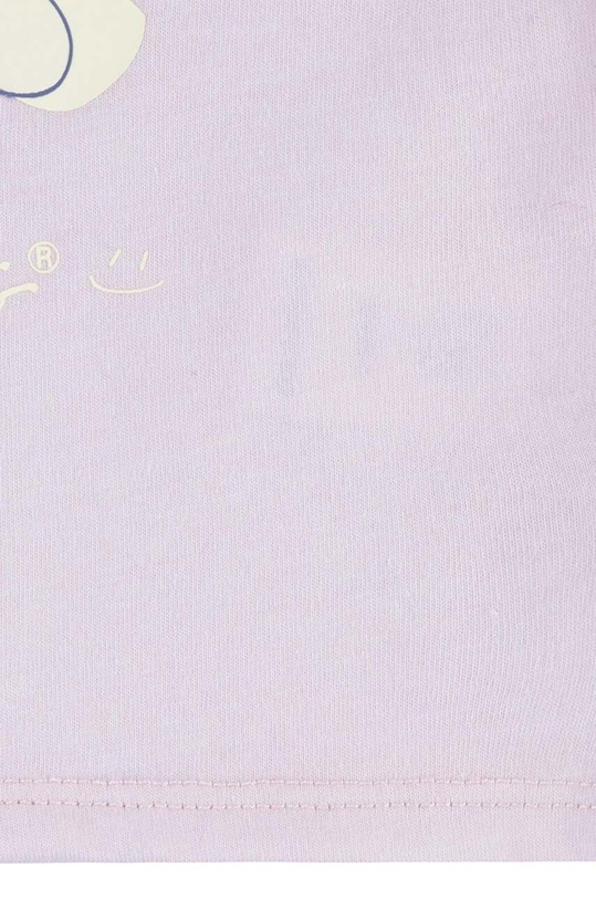 Комплект для немовлят Levi's LVG FLORAL DOLMAN TEE & SHORT рожевий 1EK065