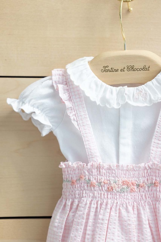 Tartine et Chocolat komplet bawełniany niemowlęcy TY37010.G.49.74