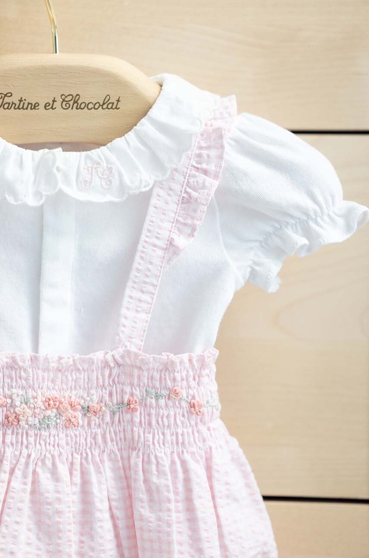 Tartine et Chocolat komplet bawełniany niemowlęcy TY37010.G.49.74