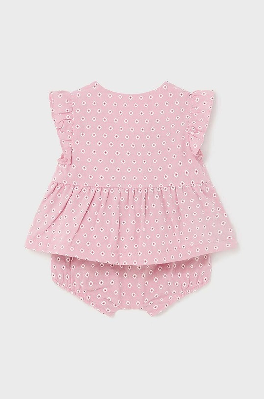 Mayoral Newborn komplet bawełniany niemowlęcy 1202.2C.Newborn.PPYH różowy SS24