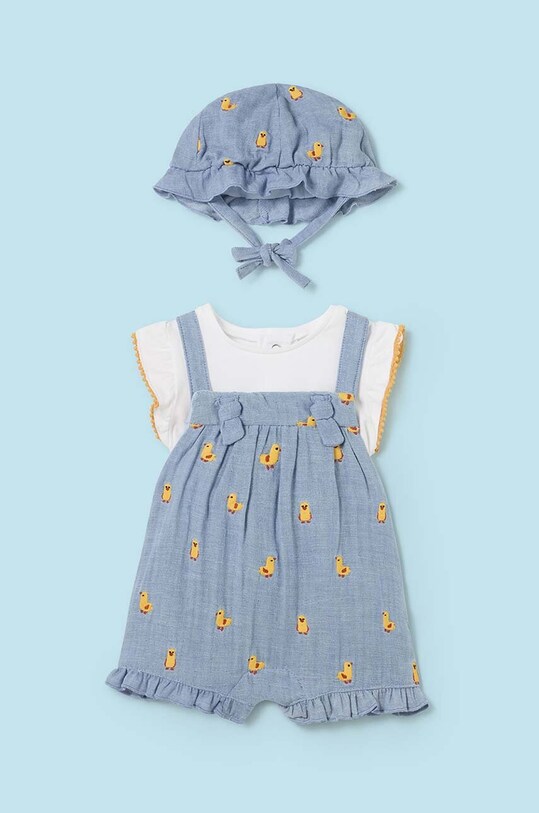 Mayoral Newborn compleu bebe 1609.2K.Newborn.PPYH albastru SS24