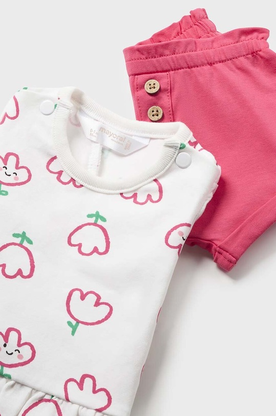 Mayoral Newborn komplet niemowlęcy 2-pack czerwony 1612.2K.Newborn.PPYH