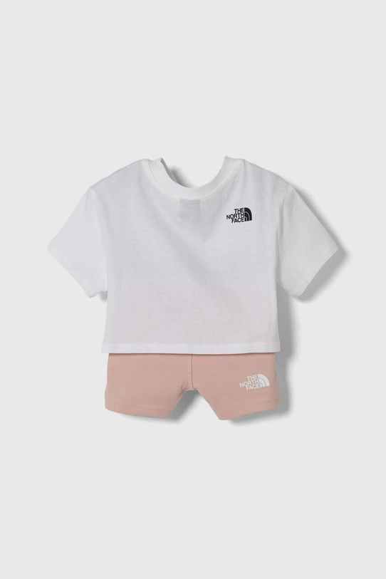 The North Face komplet dziecięcy SUMMER SET NF0A877N.G różowy SS24