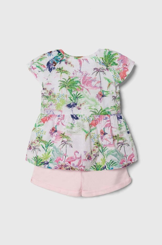 Detská bavlnená súprava Guess K4GG05.WF7D0.PPYH zelená SS24