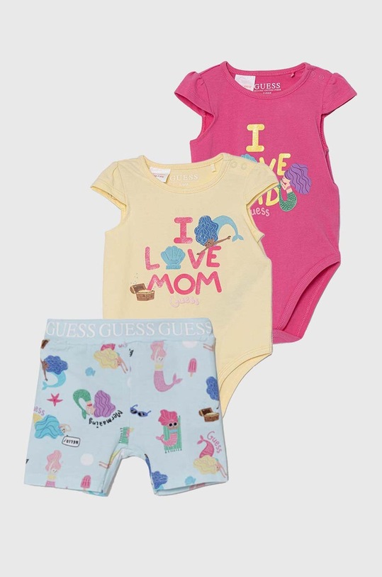 Σετ μωρού Guess εμπριμέ πολύχρωμο S4GG19.K6YW4.PPYH