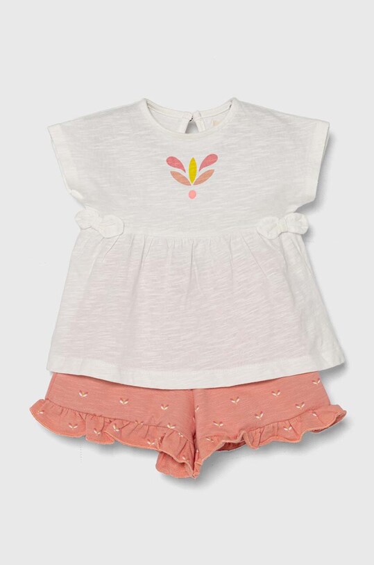 Детский хлопковый комплект zippy хлопок оранжевый 3105947601