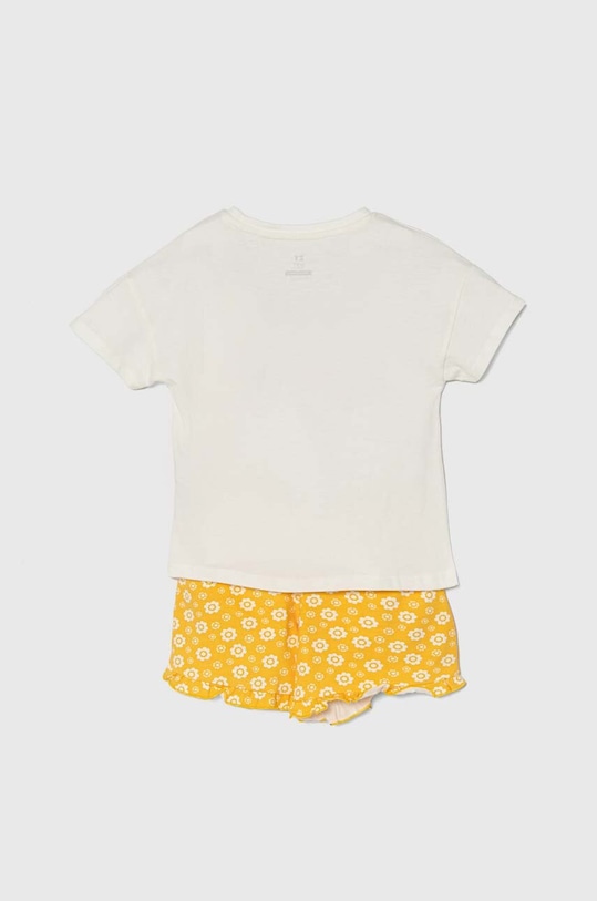 Дитячий бавовняний комплект zippy 3105950201 жовтий SS24