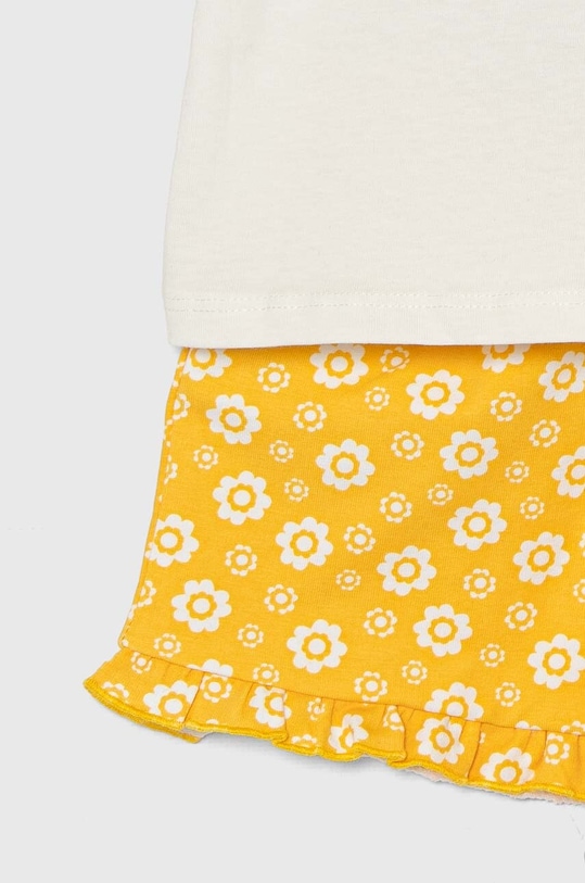 Дитячий бавовняний комплект zippy жовтий 3105950201