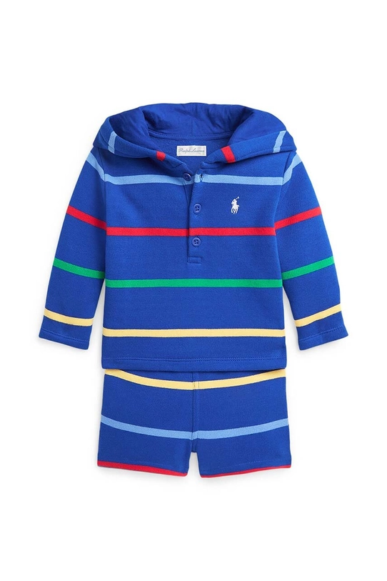 Polo Ralph Lauren komplet niemowlęcy dzianina granatowy 320926899001