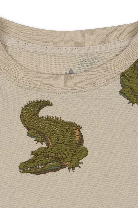 Chłopiec Konges Sløjd komplet bawełniany dziecięcy KS100023 zielony