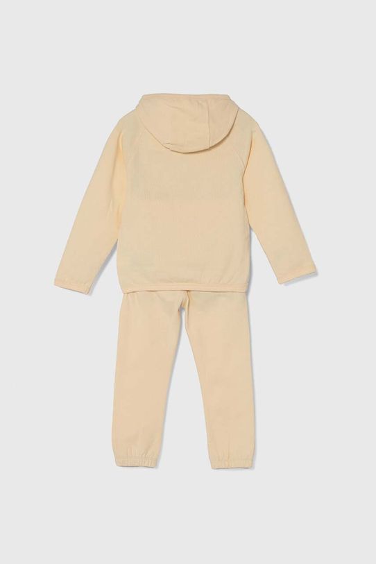 Παιδική βαμβακερή αθλητική φόρμα Calvin Klein Jeans IN0IN00143.PPYH πορτοκαλί SS24