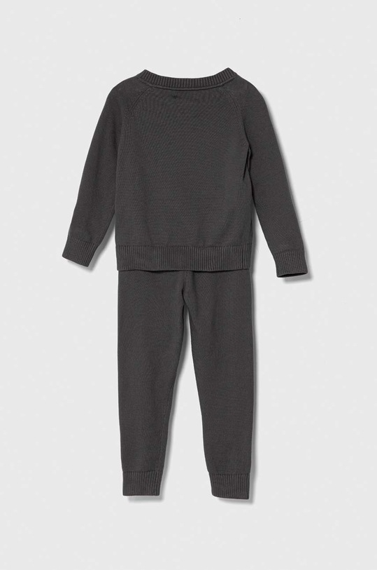 Calvin Klein Jeans komplet bawełniany dziecięcy IN0IN00167.PPYH szary SS24