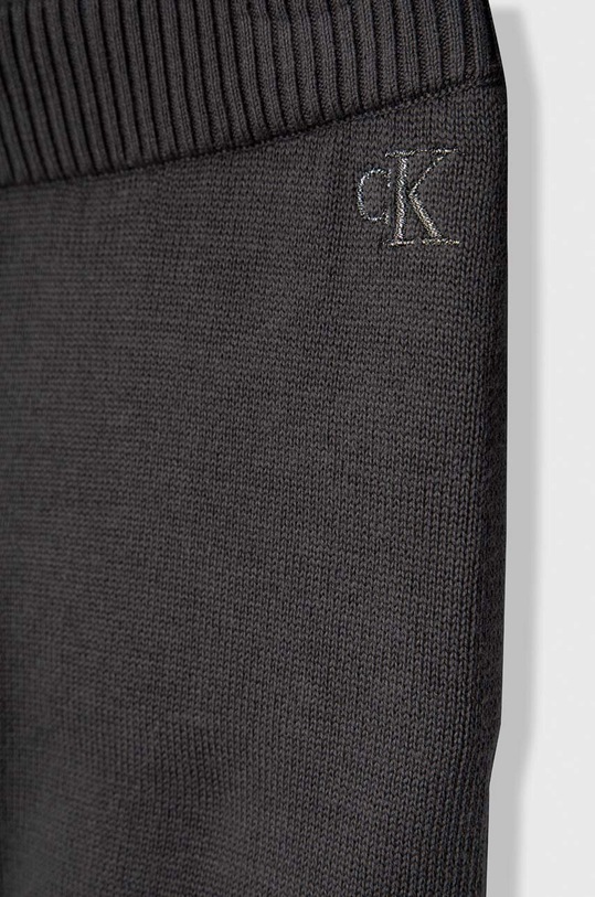 Calvin Klein Jeans komplet bawełniany dziecięcy szary IN0IN00167.PPYH
