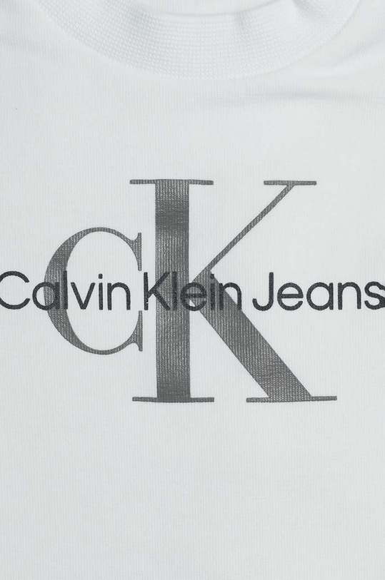 Chłopiec Calvin Klein Jeans komplet bawełniany niemowlęcy IN0IN00011.PPYH turkusowy